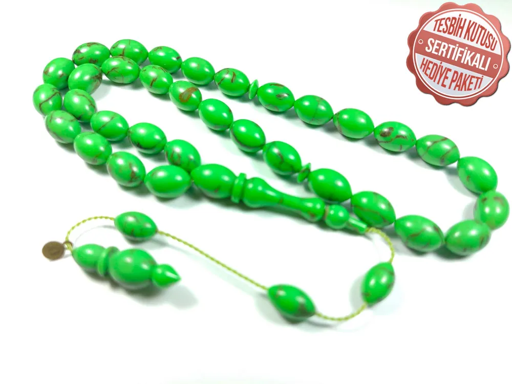 Fati̇h Erbabacan Usta İşi̇ İmzalı Mühürlü  Ari̇zona Fi̇ruze küçük resim 3