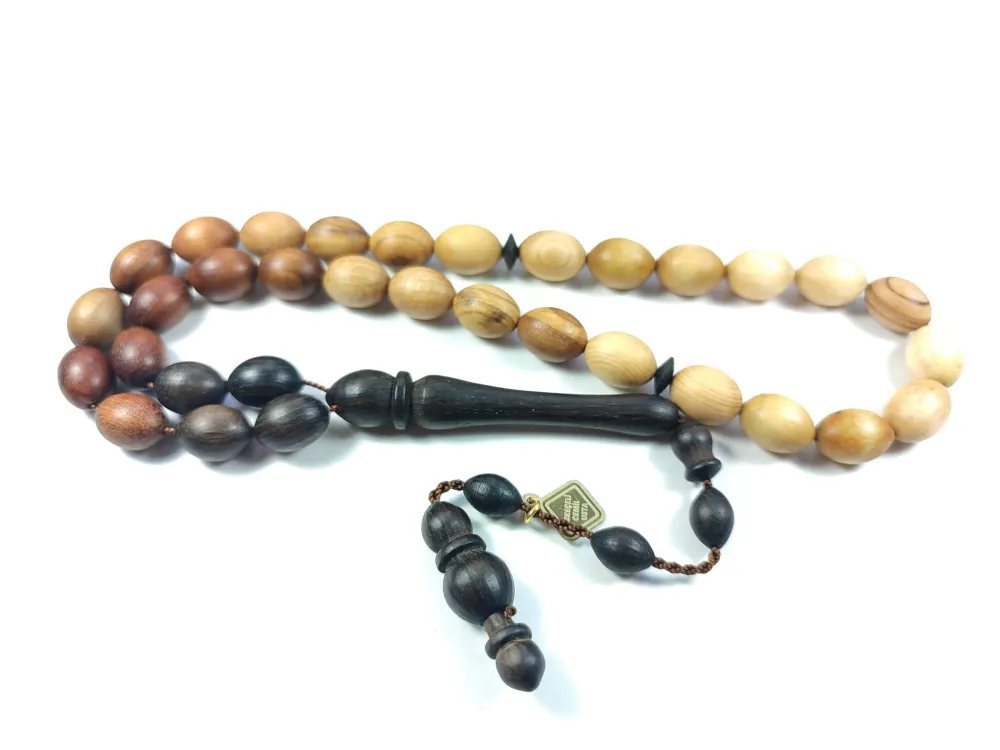 İskeçeli̇ Cemi̇l Usta İşi̇ İmzalı Mühürlü Karışık Ağaç Seri̇si̇ küçük resim 2