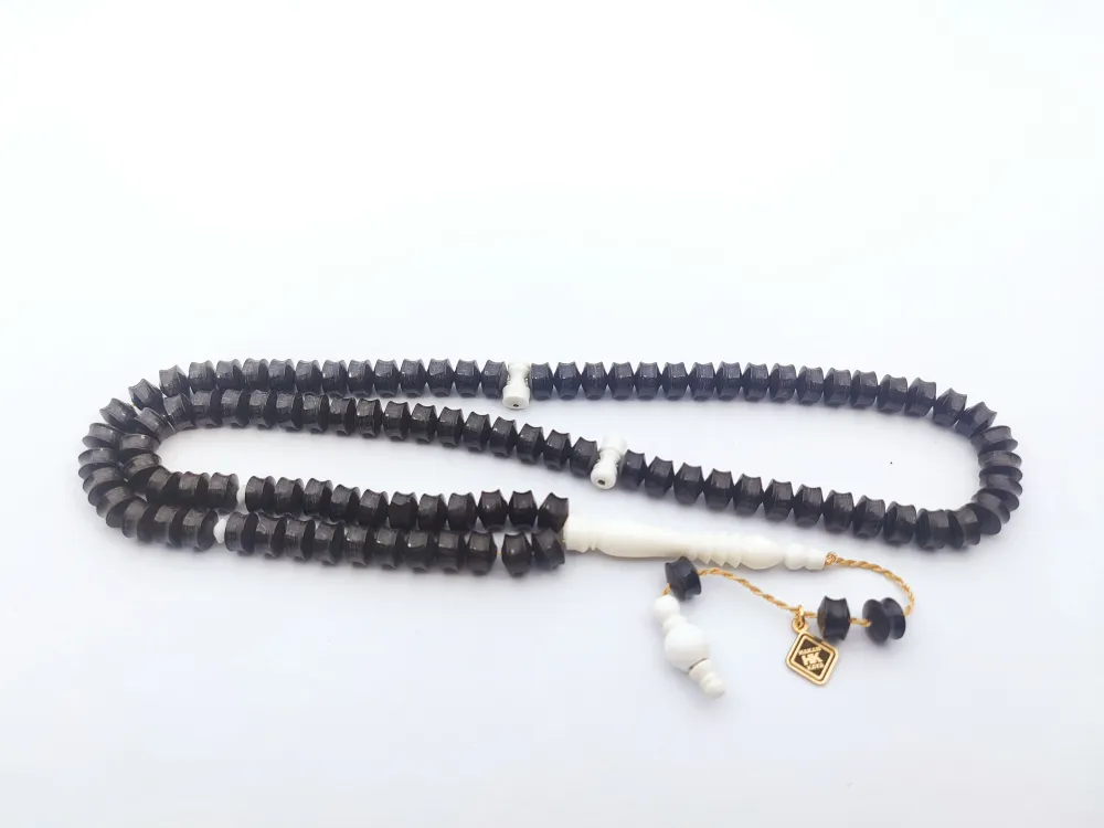 Hakan Kaya Usta Eseri̇ Deve Kemi̇ği̇ Kombi̇nli̇ Fransız Galali̇t Namaz Tesbi̇hi̇ küçük resim 2