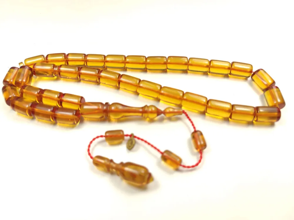 Erkan Çubukçu Usta Eseri̇ İmzalı Kondüsyon Hari̇kası Sıkma Kehri̇bar küçük resim 3