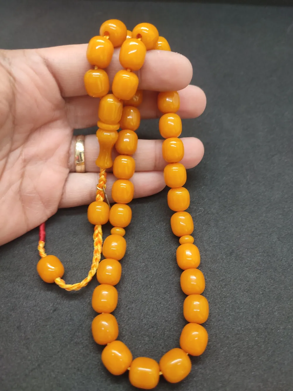 Osama Omari̇ İmzalı Eski̇ Usul Havşalı Horoz İmame 50 Yaşında Alman Faturan küçük resim 4