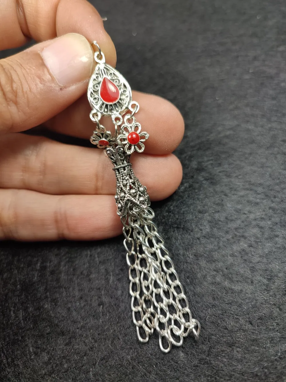 Alman Gümüş Püskül küçük resim 2