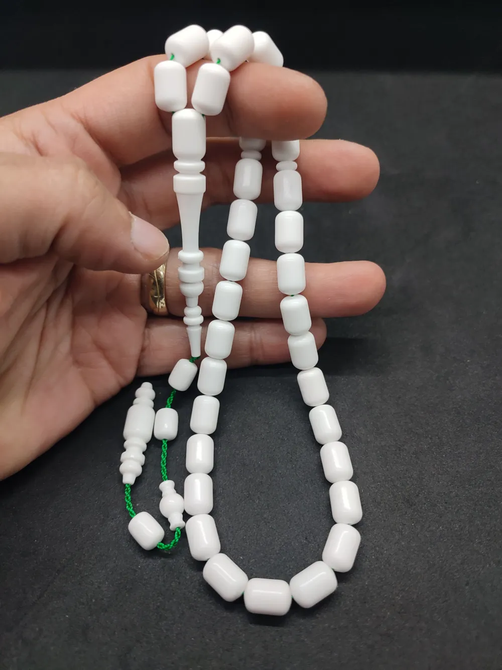 Yusuf Erden Usta İşi̇ İmzalı Halkalı İmame Cori̇an Mermer küçük resim 4