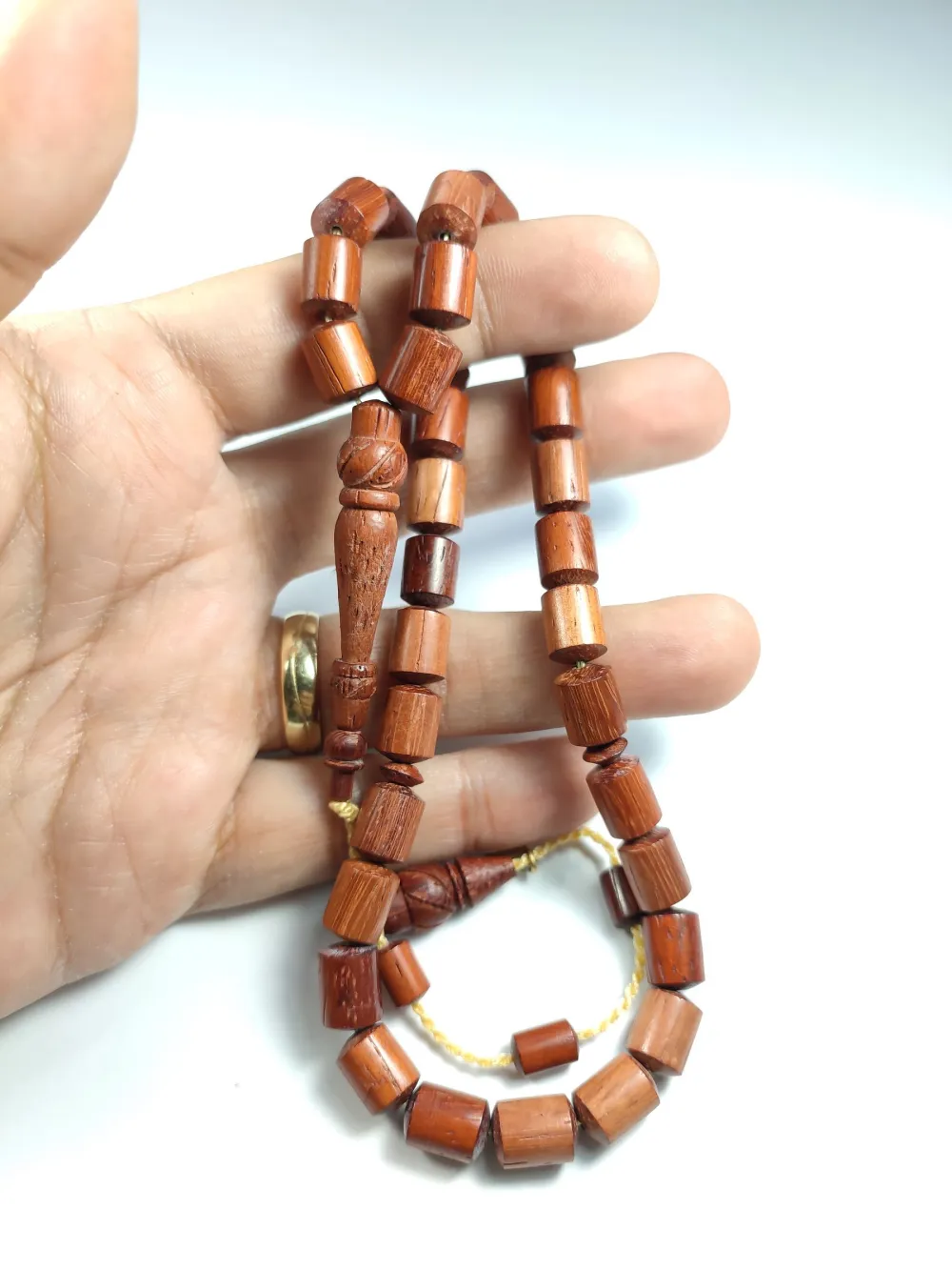 Hali̇l Hi̇lmi̇ Usta İşi̇ İmzalı Mühürlü  Kan Ağacı küçük resim 5