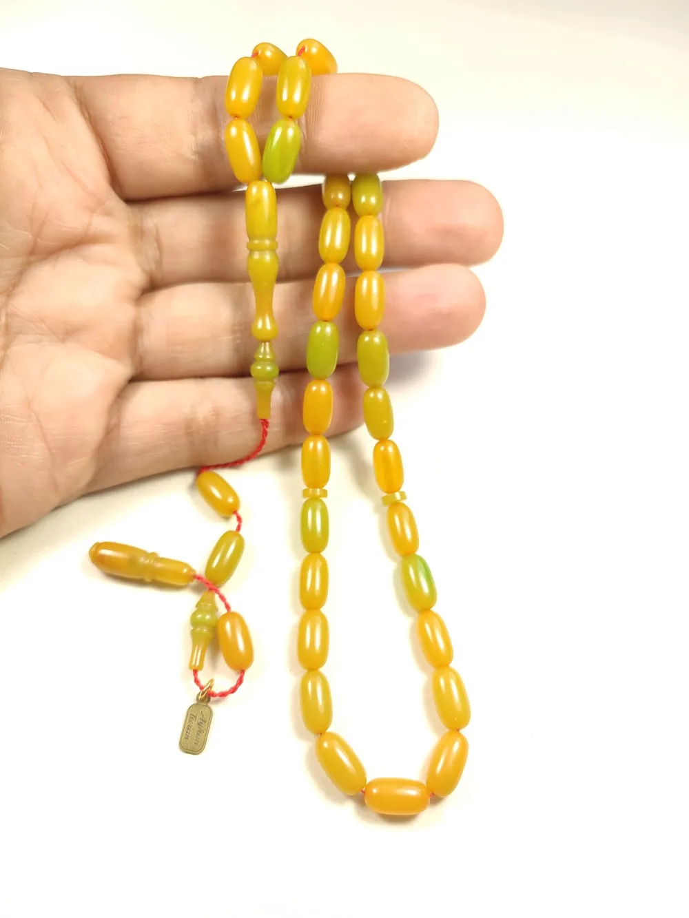 Ayhan Turan Usta İşi̇ İmzalı Sıkma Kehri̇bar küçük resim 4