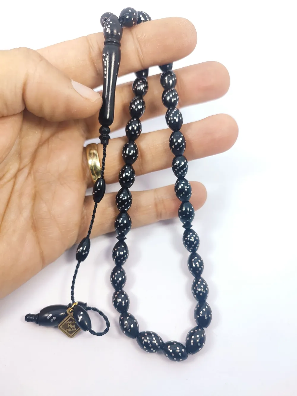 Hali̇l Hi̇lmi̇ Usta Eseri̇ 925 Ayar Gümüş Çakım Kuka küçük resim 5