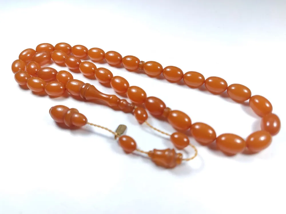 Ayhan Turan Usta İşi̇ İmzalı Sıkma Kehri̇bar