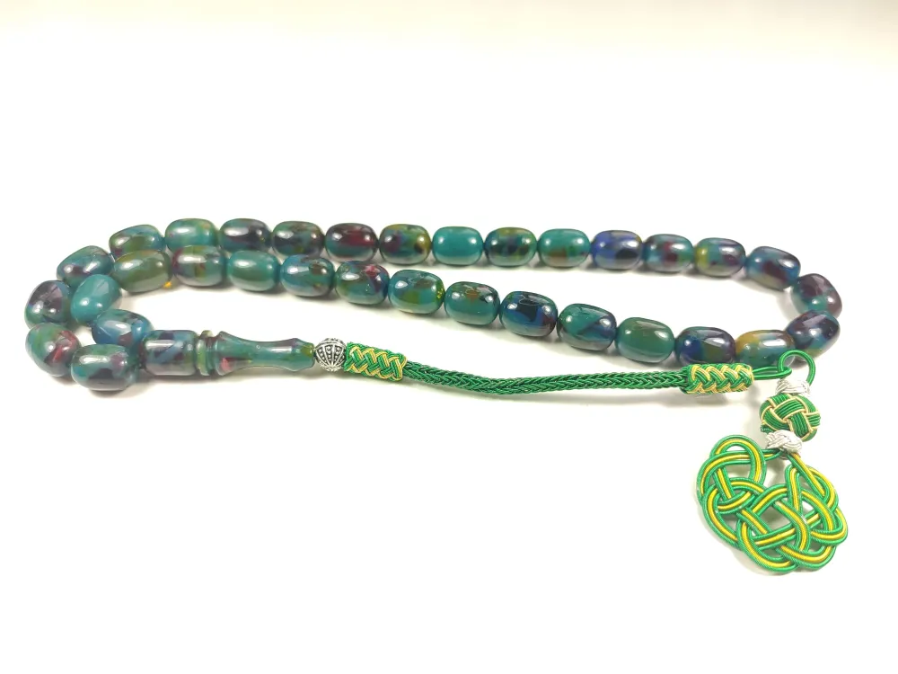 Şevket Alkan Usta Eseri̇ Trabzon Kazazi̇ye Püsküllü Objeden Sıkma Kehri̇bar küçük resim 3