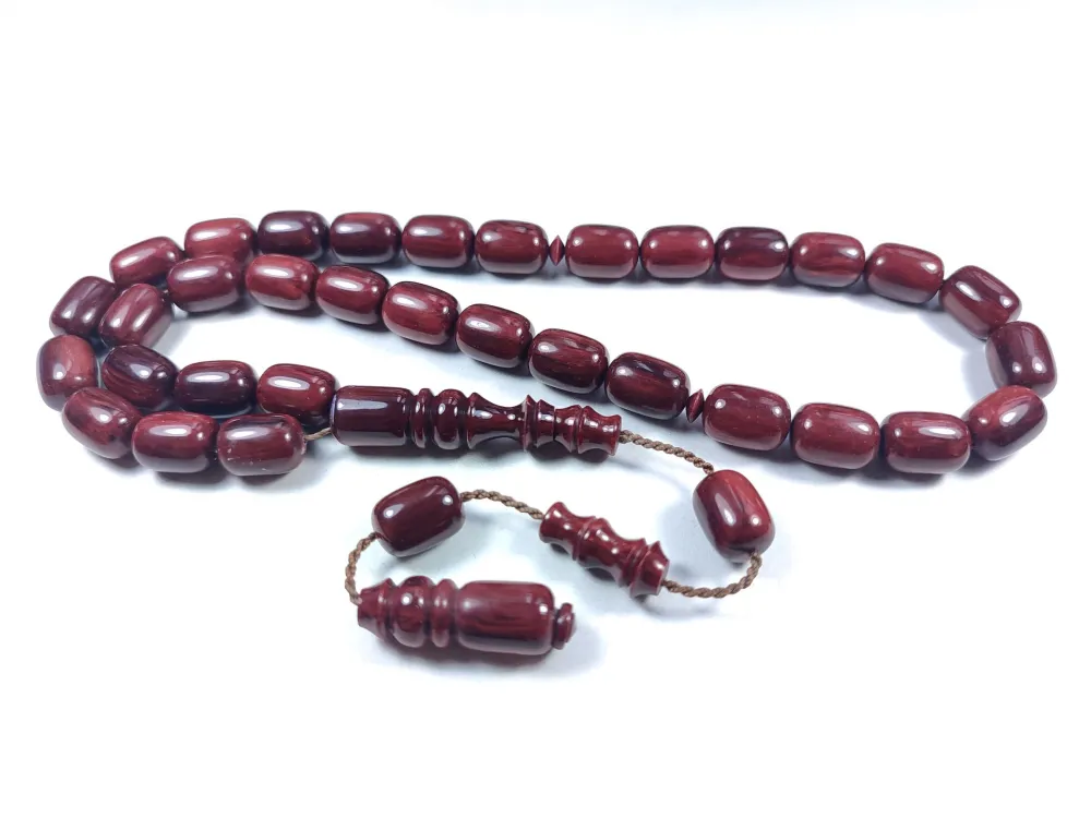 Emi̇na Ri̇şvani̇ Usta İşi̇ İmzalı Sıkma Kehri̇bar küçük resim 2