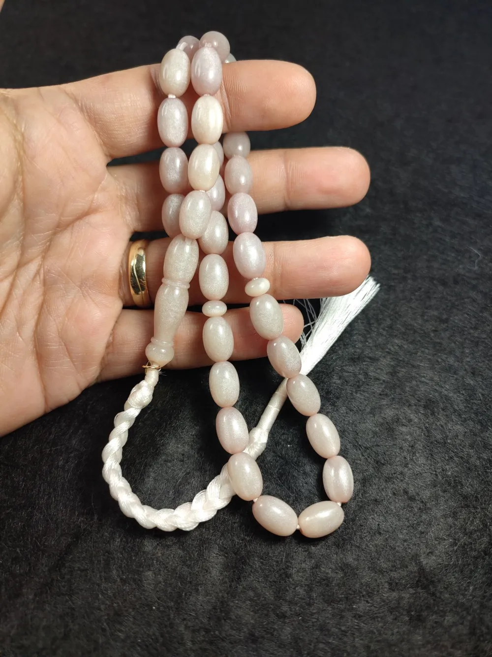 Ebu Zeyn Usta İşi̇ İmzalı Rengi̇n Zi̇rvesi̇ Bi̇r Tavla Pulu küçük resim 5