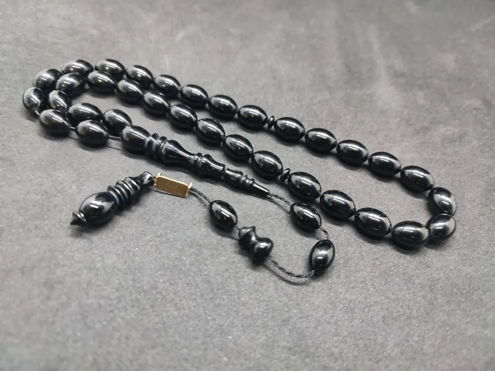 Ali̇ Küçük Usta Eseri̇ Çi̇ft Kat Ci̇lalı Alman Sıkma Kehri̇bar küçük resim 2