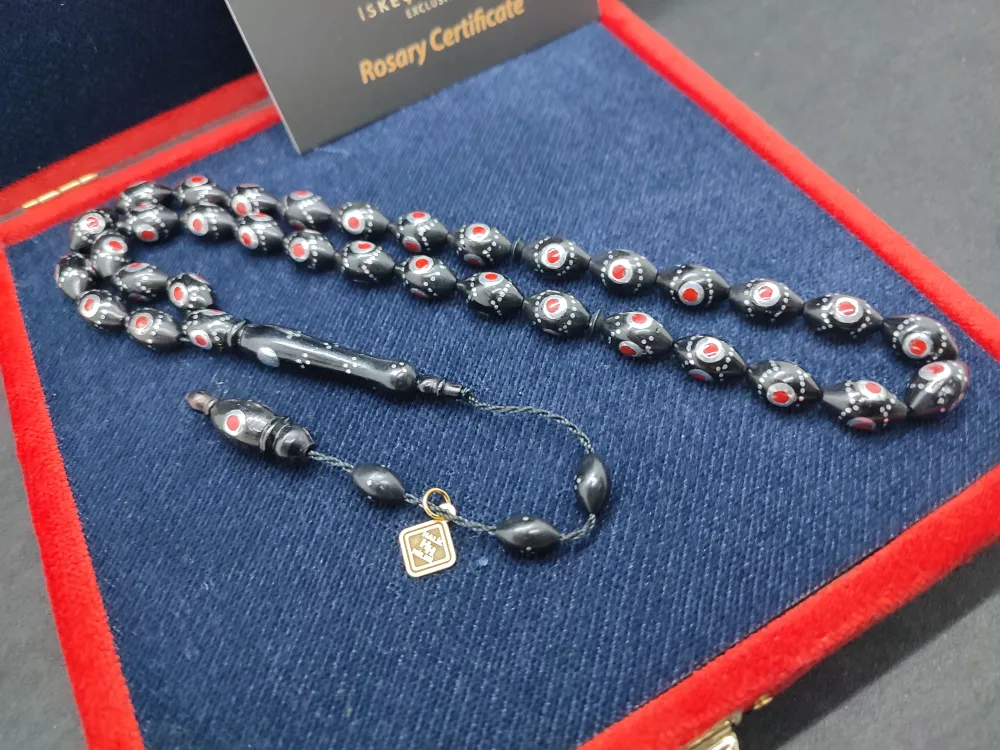 Vıp Kutulu Hali̇l Hi̇lmi̇ Usta Eseri̇ 925 Ayar Gümüş Çakımlı Mi̇ne İşlemeli̇ Kuka küçük resim 2