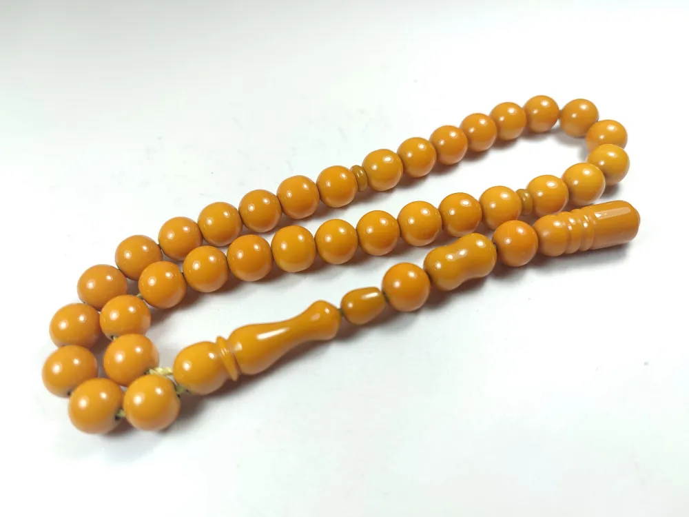 Junai̇d Hasan Usta İşi̇ Şenalp Model  Sıkma Kehri̇bar küçük resim 3