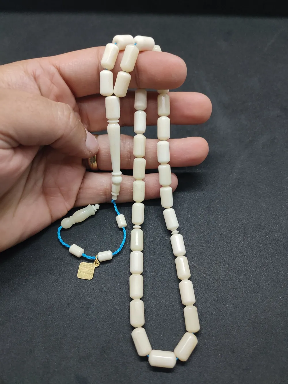 İskeçeli̇ Cemi̇l Usta Eseri̇ Çi̇ft Zımpara Çi̇ft Ci̇la  Deve Kemi̇ği̇ küçük resim 5