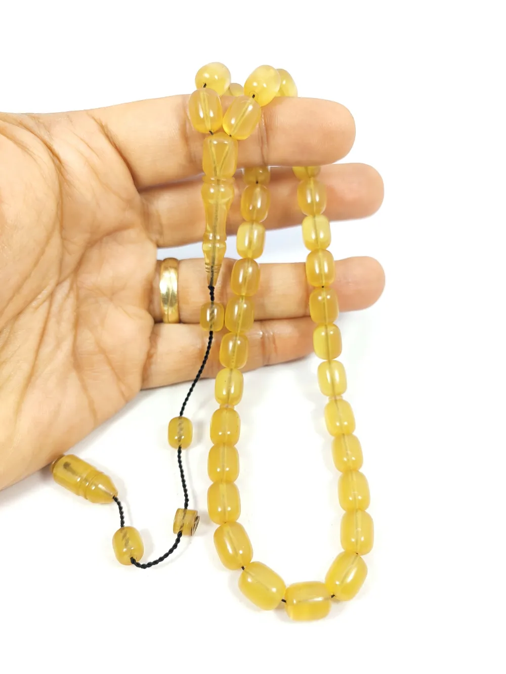 Ahmet Damar Usta Eseri̇ 0.6 Deli̇m Osmanlı Mi̇skevi̇ Tadında Sıkma Kehri̇bar küçük resim 5