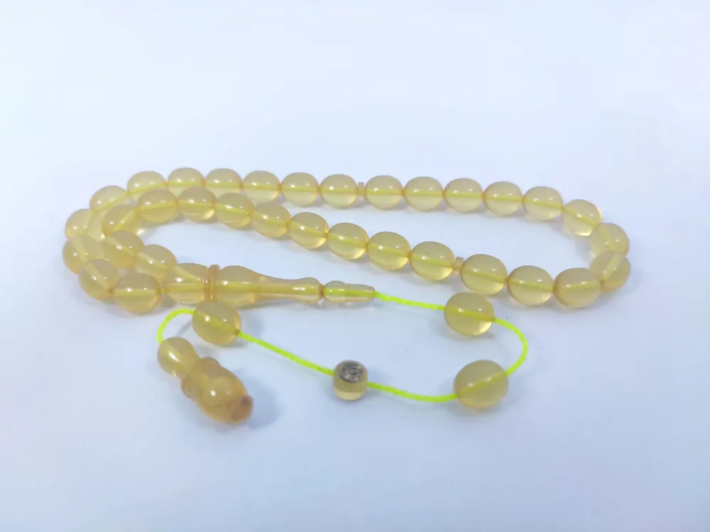 Şevket Buğruca Usta Eseri̇ 0.6 Deli̇m Çi̇ft Ci̇lalı Sıkma Kehri̇bar küçük resim 2