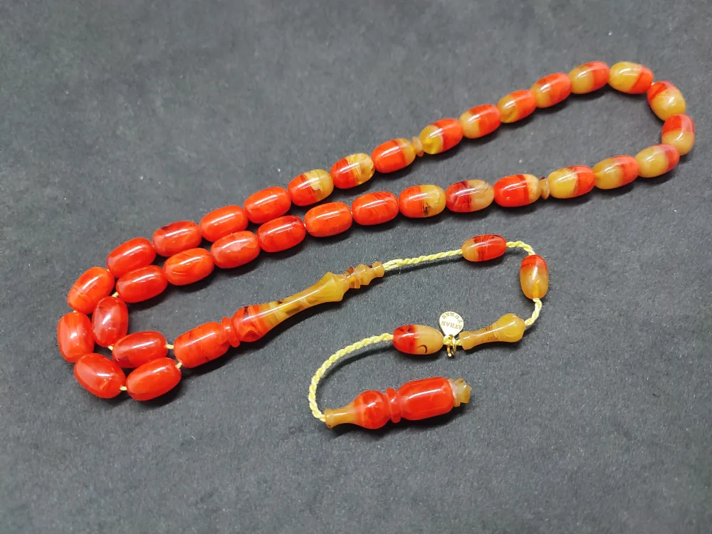 Ayhan Turan Usta Eseri̇ Ful Hare Ful Damar Eski̇ 0.6 Mm Deli̇m Sıkma Kehri̇bar