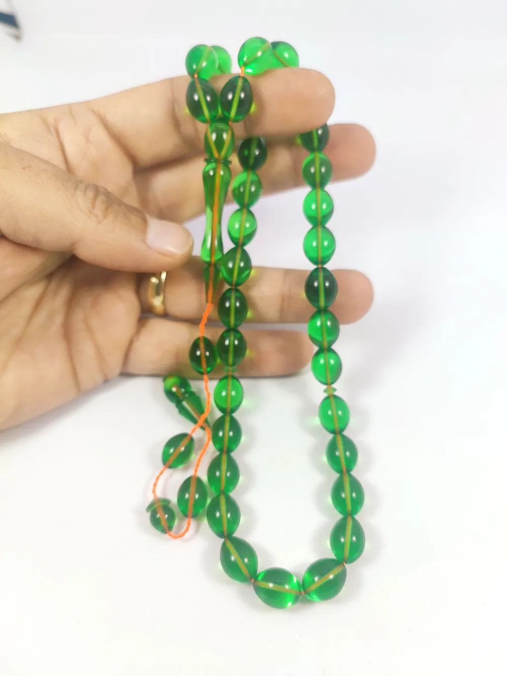 Yusuf Cevher Usta Eseri̇  06 Şeffaf Deli̇m Eski̇ Alman Oyun Zarı küçük resim 5