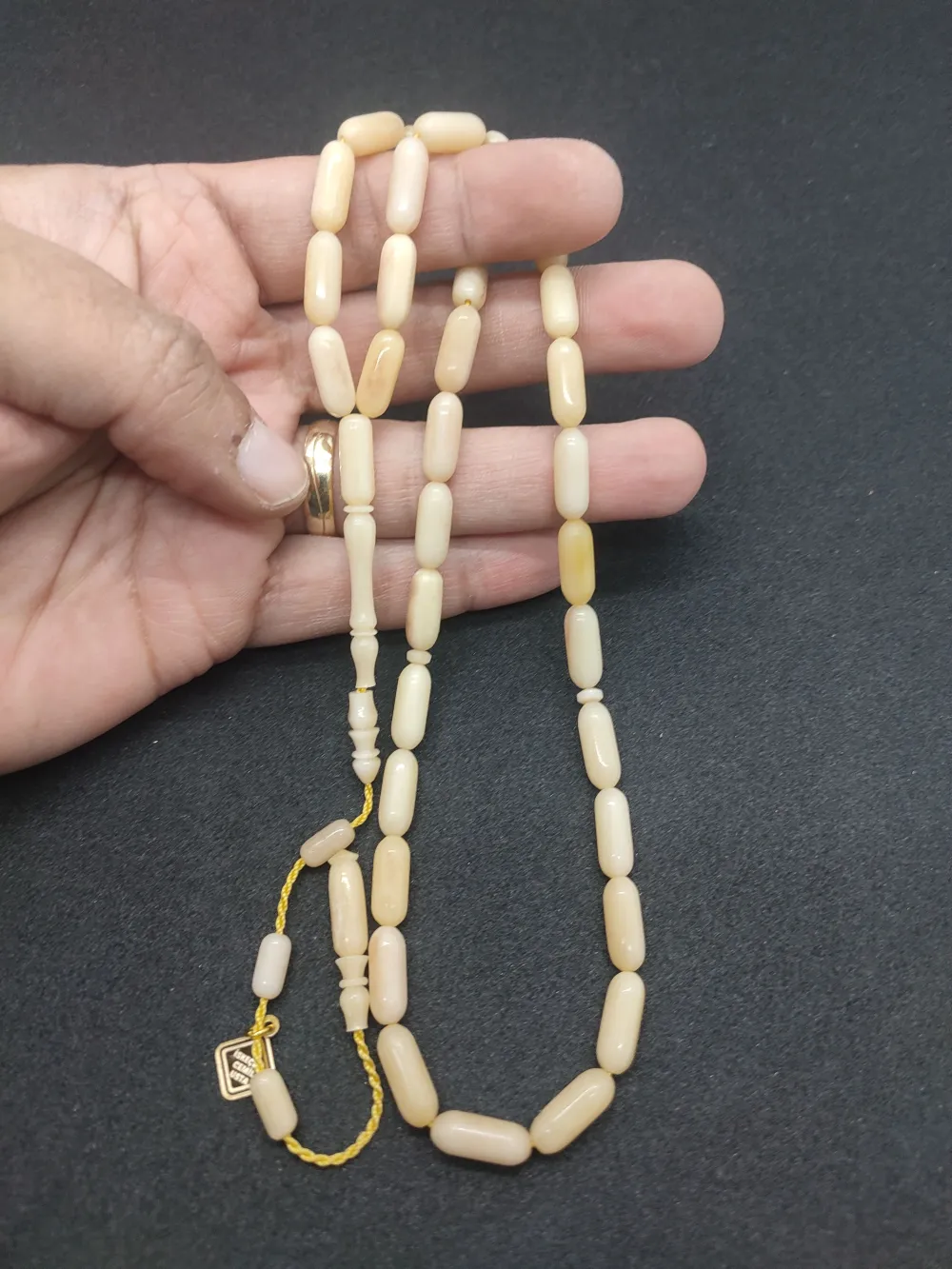 İskeçeli̇ Cemi̇l Usta İşi̇ 24.25 Gr Kendi̇ne Has Dokusu Ve Kokulu Deve Kuşu Kemi̇ği̇ küçük resim 4