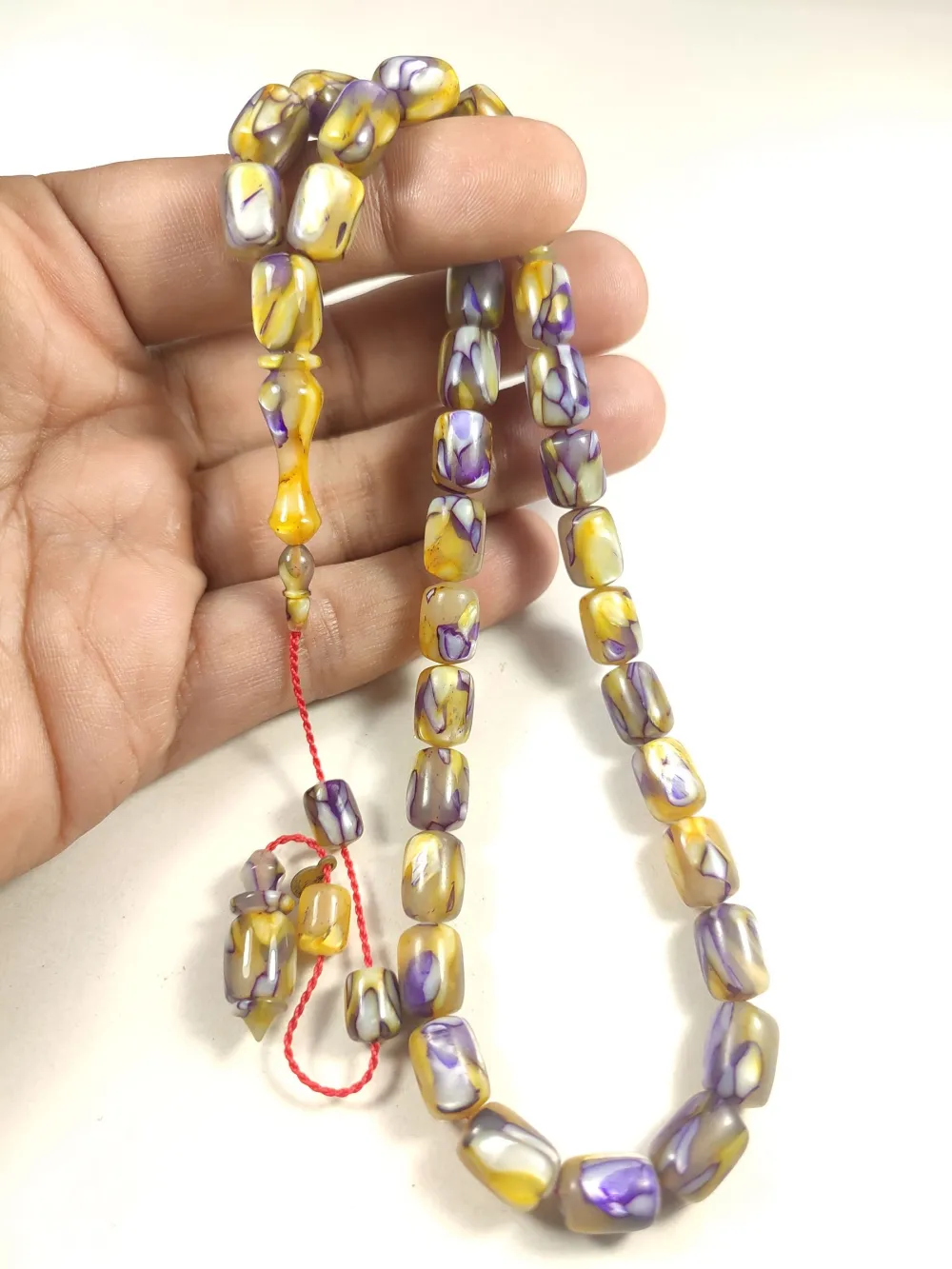 Dalgıç Usta İşi̇ İmzalı Mühürlü  Fransız  Galali̇t küçük resim 4