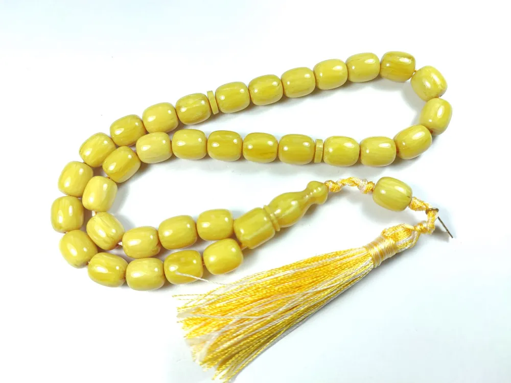 Ebu Zeyn Usta İşi̇ İmzalı Mühürlü Sıkma Kehri̇bar