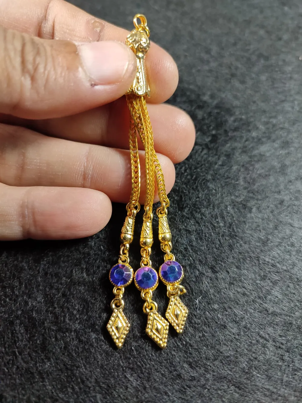 Alman Gümüş Tesbi̇h Püskülü küçük resim 2