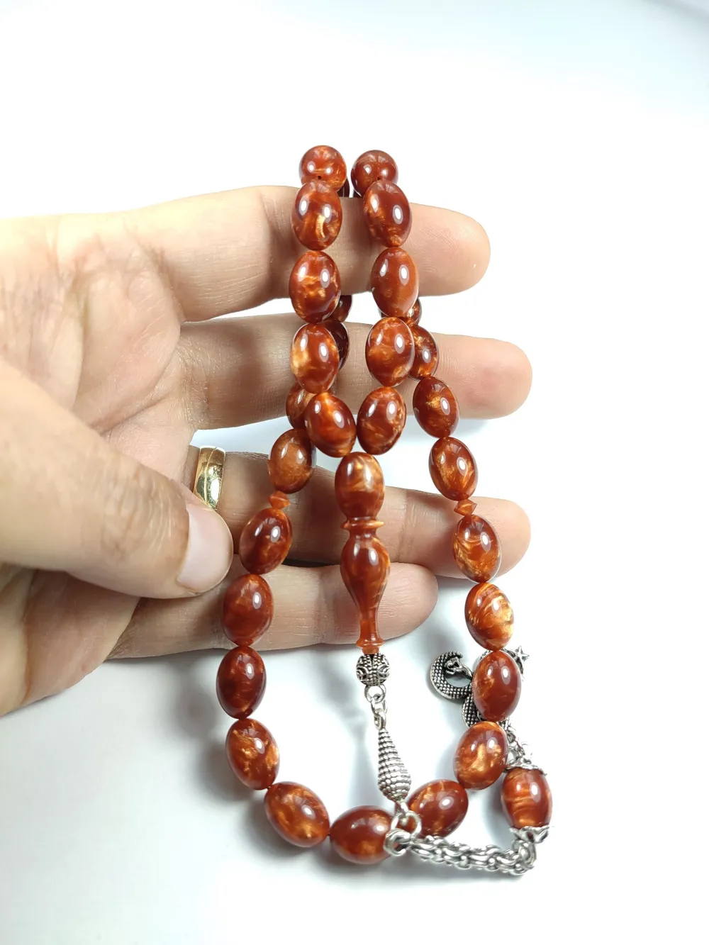 Gümüş Kaplama Püskül Kombi̇nli̇ Rengi̇n Zi̇rvesi̇ Bi̇r Colori̇st küçük resim 5