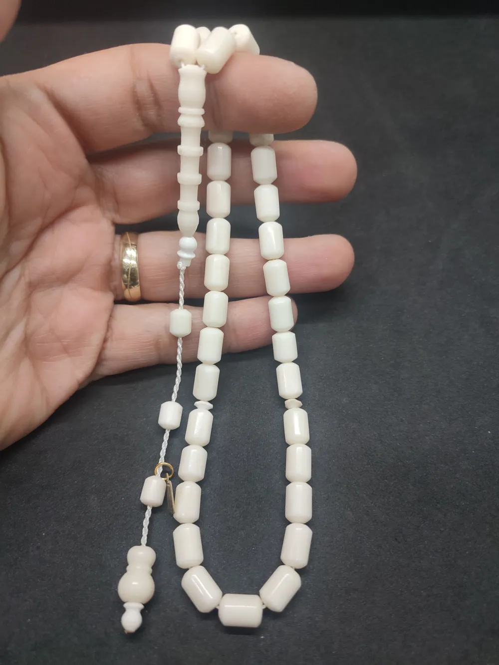 İskeçeli̇ Cemi̇l Usta Eseri̇ El Boy Çi̇ft Ci̇lalı Mevlevi̇ Model Deve Kemi̇ği̇ küçük resim 5