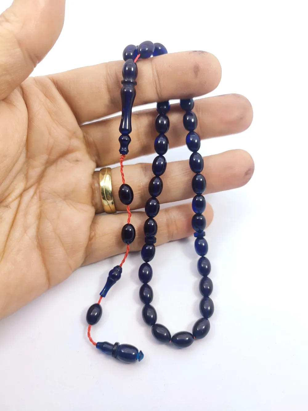 Darabacı Abdullah Usta Eseri̇ 0.6 Deli̇m Çi̇ft  Zımpara Çi̇ft Ci̇la Ateş-İ Kehri̇bar küçük resim 4