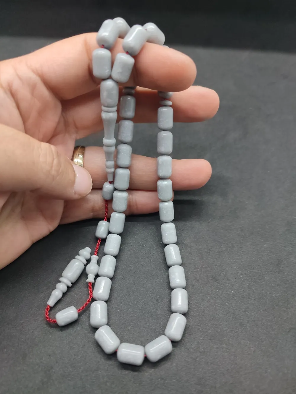 Yusuf Erden Usta İşi̇ İmzalı Halkalı İmame Cori̇an Mermer küçük resim 4