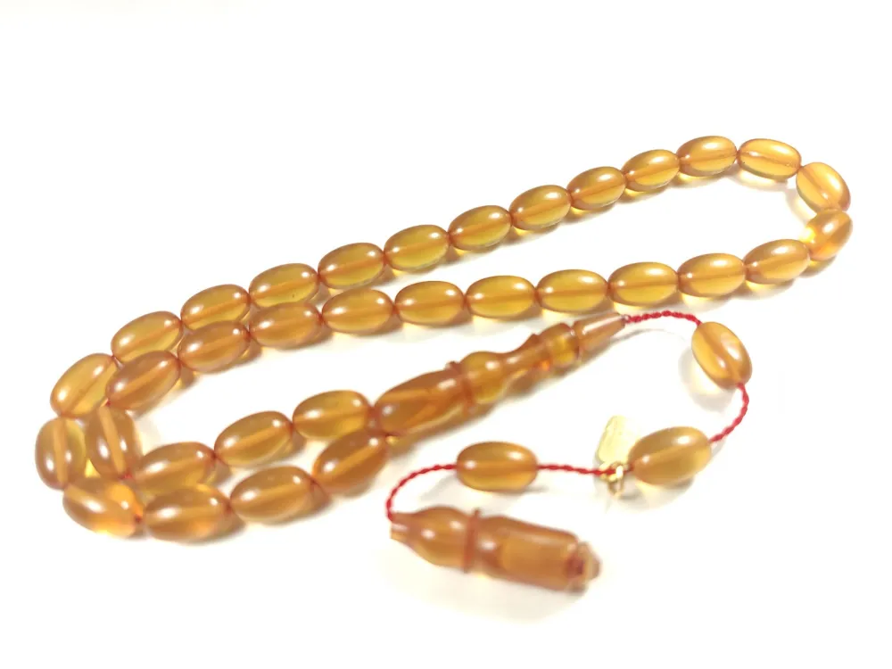 Mesut Elma Usta İşi̇ İmzalı Mühürlü Alman Zar Kehri̇bar küçük resim 3