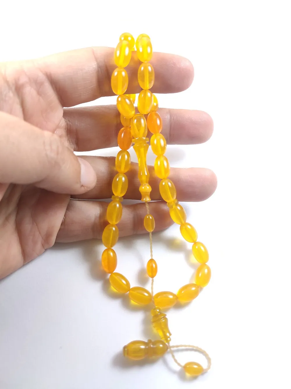 Abdullah Başkale Usta İşi̇ Si̇kkeli̇ Sıkma Kehri̇bar küçük resim 5