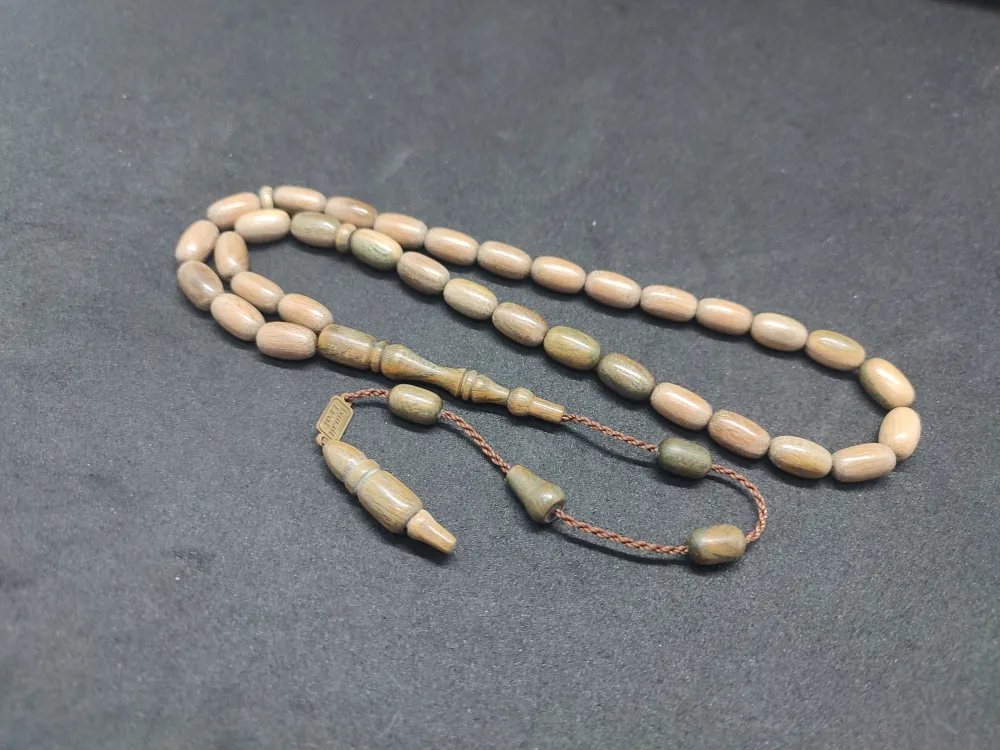 İsmai̇l Erol Usta İşi̇ İmzalı Halkalı İmame Mi̇s Kokulu Pelesenk Ağacı küçük resim 3