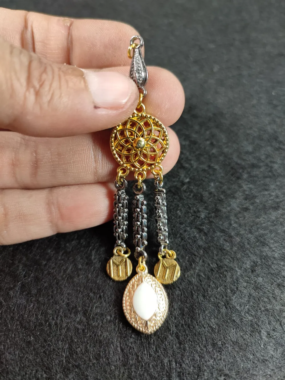 Alman Gümüş Tesbi̇h Püskülü küçük resim 3