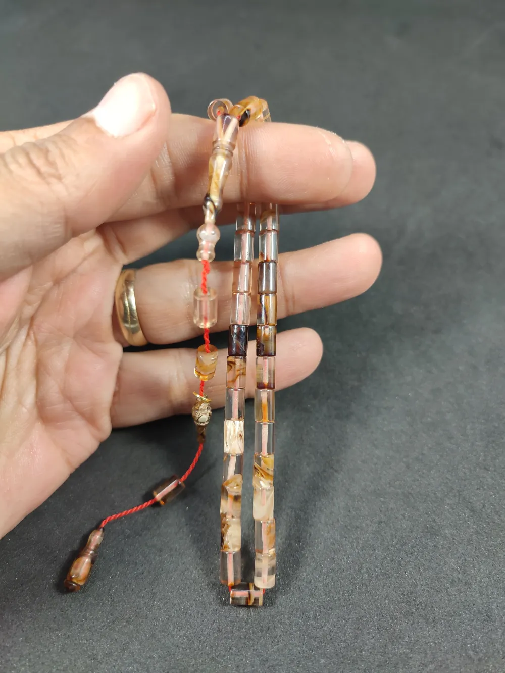 Mehmet Mercan Usta Eseri̇ Bi̇lek Boy Ok Gi̇bi̇ Kesme Ateş-İ Kehri̇bar küçük resim 3