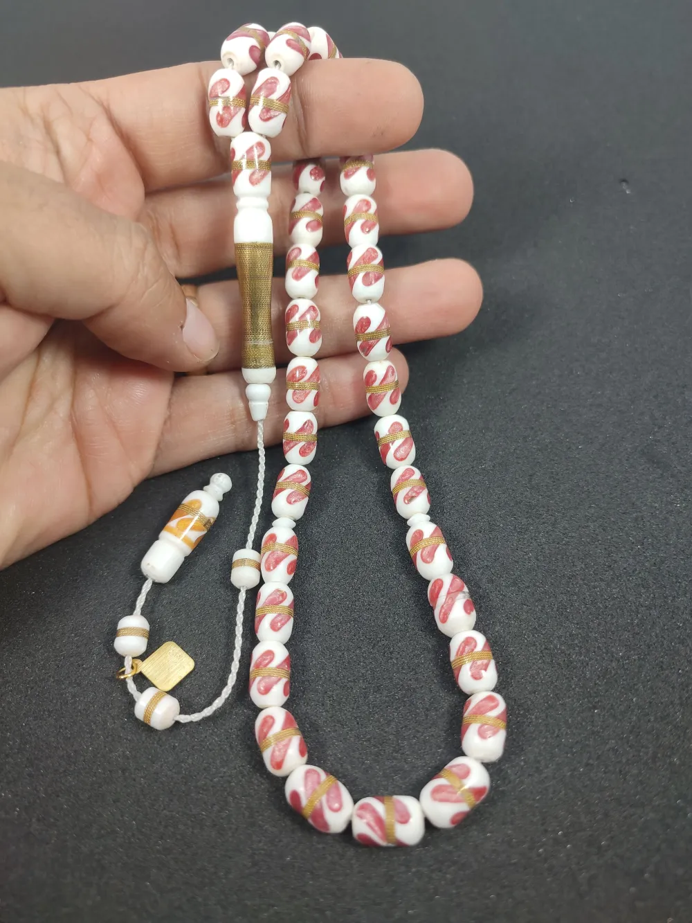 İskeçeli̇ Cemi̇l Usta İşi̇mi̇neli̇ Gümüş Sarmal Deve Kemi̇ği̇ küçük resim 5