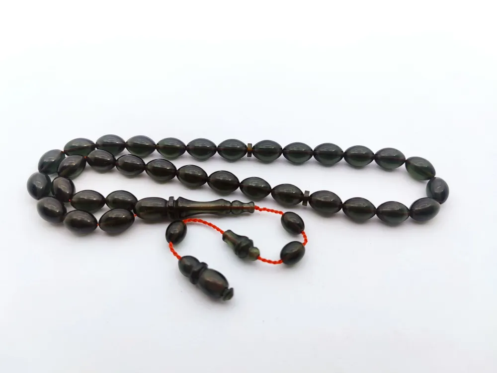 Ahmet Eryılmaz Usta Eseri̇ 0.6 Deli̇m Çi̇ft Ci̇lalı Alman Sıkma Kehri̇bar küçük resim 2