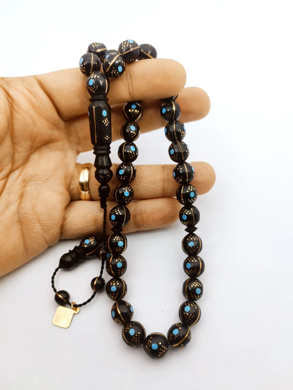 Hali̇l Hi̇lmi̇ Usta Eseri̇ 4 Lü Yarma Model Mi̇neli̇ Çakımlı Kuka küçük resim 4