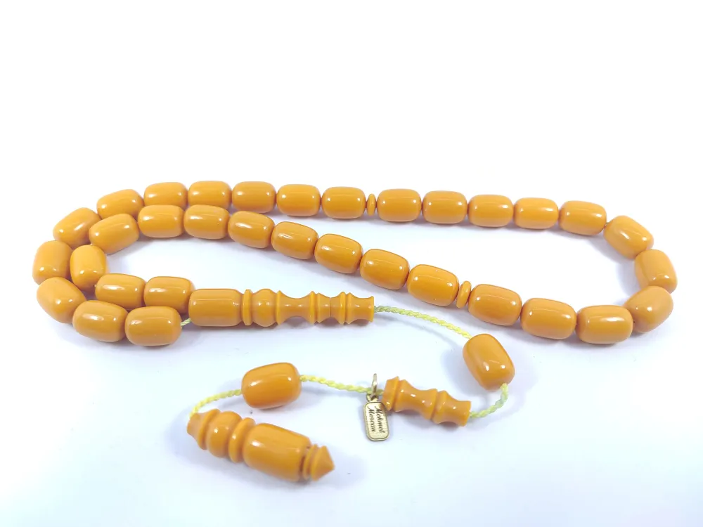 Mehmet Mercan Usta Eseri̇ Çi̇ft Zımpara Çi̇ft Ci̇lalı Sıkma Kehri̇bar küçük resim 3