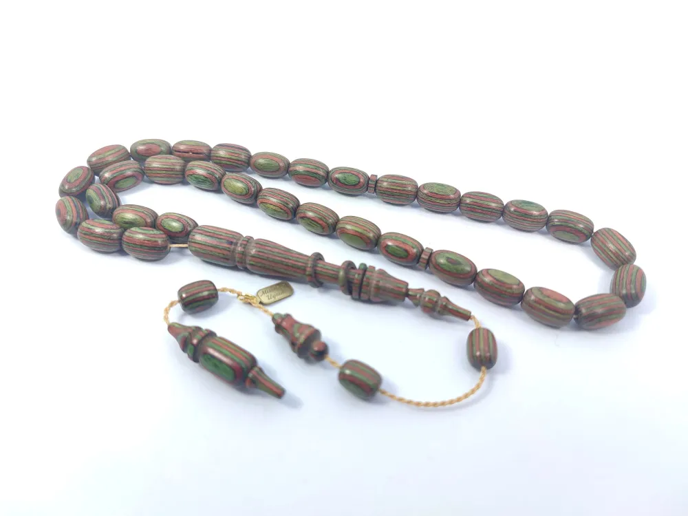 Hali̇l Hi̇lmi̇ Usta İşi̇ İmzalı Halkalı Nadi̇r Tür Nadi̇r Renk Doğal Kafur Ağacı küçük resim 3