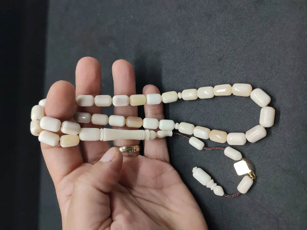 İskeçeli̇ Cemi̇l Usta Eseri̇ Naturel Bali̇na Kemi̇ği̇ küçük resim 5