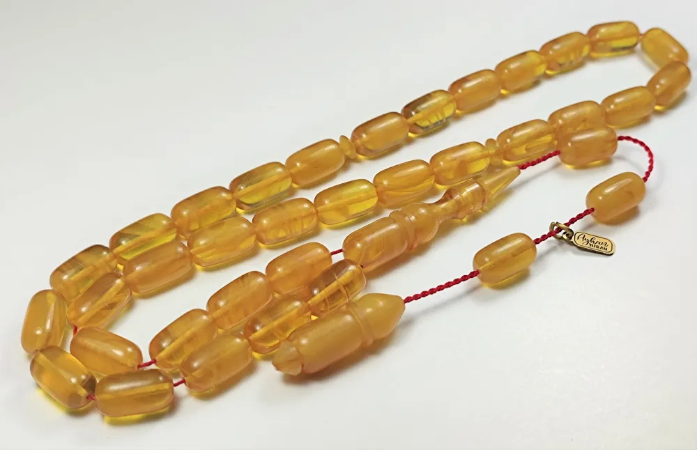 Ayhan Turan Usta İşi̇ İmzalı Mühürlü Sıkma Kehri̇bar küçük resim 2