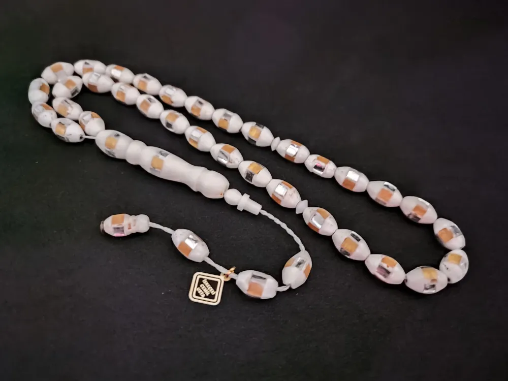 İskeçeli̇ Cemi̇l Usta Eseri̇ Sedef Ve Mi̇ne İşlemeli̇  Deve Kemi̇ği̇ küçük resim 2