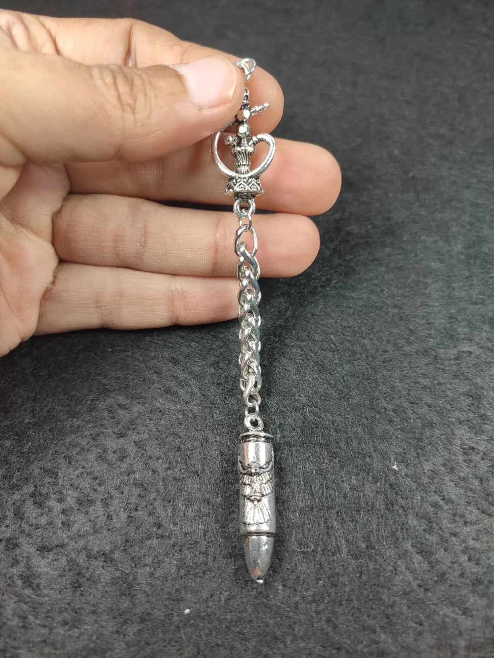 Usta İşçi̇li̇kli̇ 0.5 Mi̇kron 925 Ayar Gümüş Kaplama Tesbi̇h Püskülü