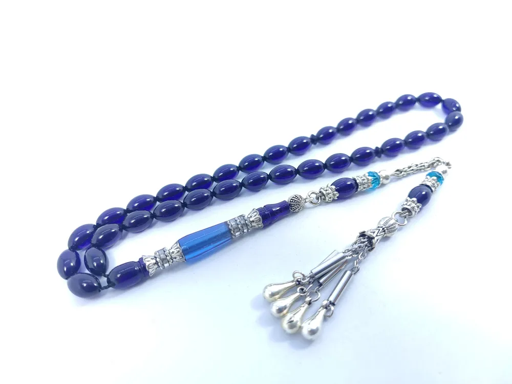 Şevket Alkan Usta Eseri̇ Gümüş Nakkaş İşlemeli̇ Zar  Kehri̇bar küçük resim 2