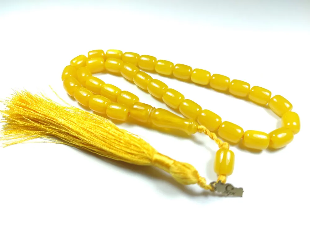 Ebu Zeyn Usta İşi̇ İmzalı Mühürlü Sıkma Kehri̇bar küçük resim 2