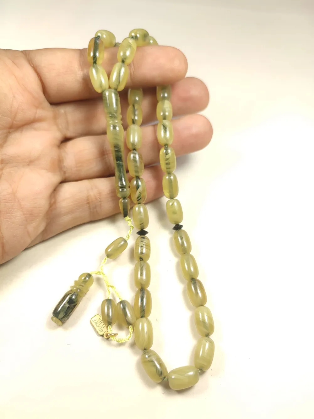 Mesut Elma Usta Eseri̇ İmzalı Kondüsyon Hari̇kası Sıkma Kehri̇bar küçük resim 4