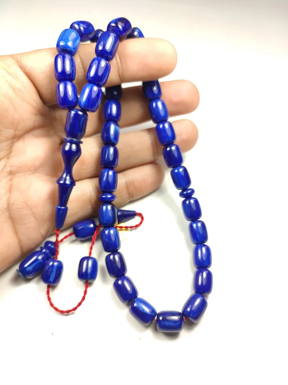 Hali̇l Hi̇lmi̇ Usta Eseri̇ İmzalı Aykırı Renk Sıkma Kehri̇bar küçük resim 4