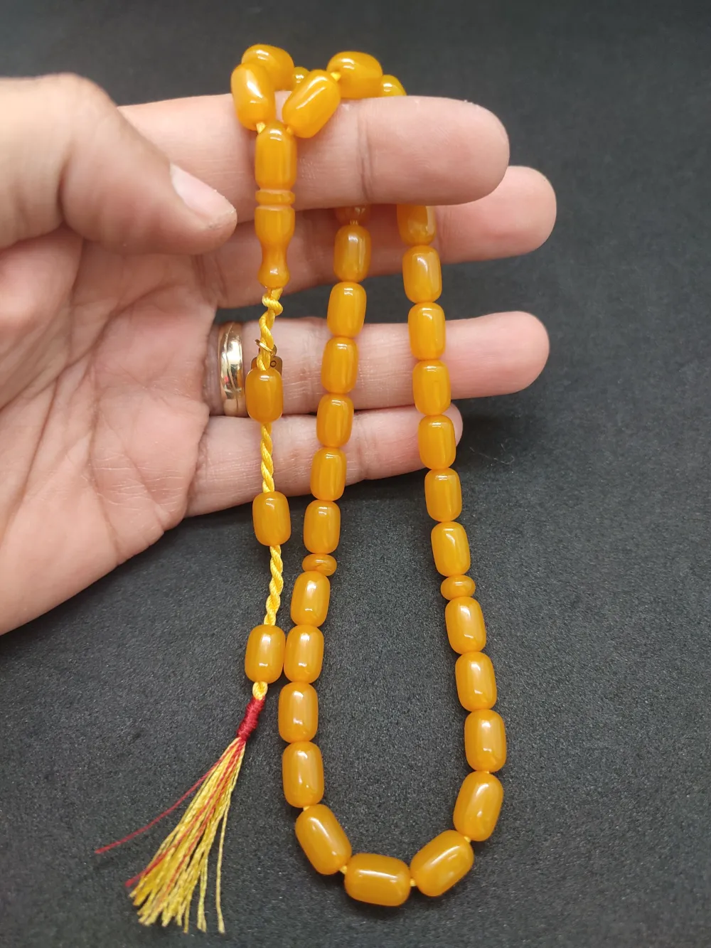 Osama Omari̇ İmzalı Eski̇ Usul Havşalı Horoz İmame 50 Yaşında Alman Faturan küçük resim 4