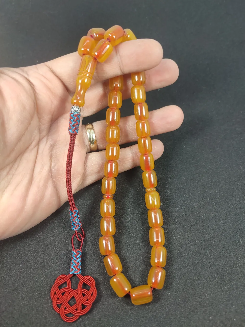 Şevket Alkan Usta Eseri̇ Kazaz Püsküllü Rengi̇n Zi̇rvesi̇ Alman Faturan küçük resim 5